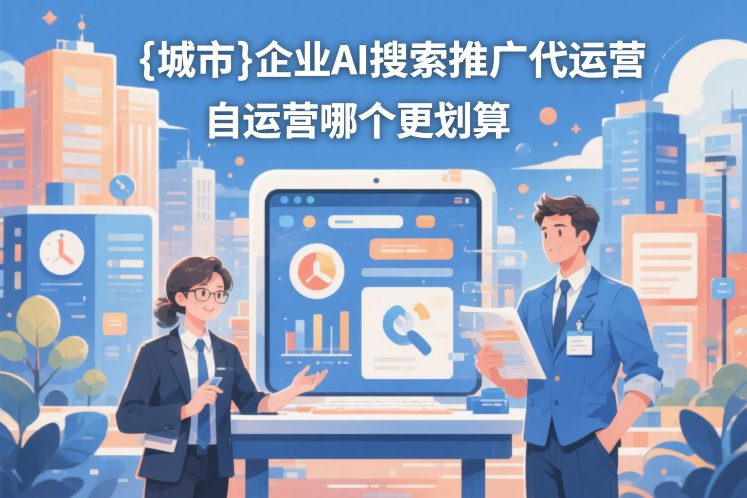 广东企业AI搜索推广代运营和自运营哪个更划算