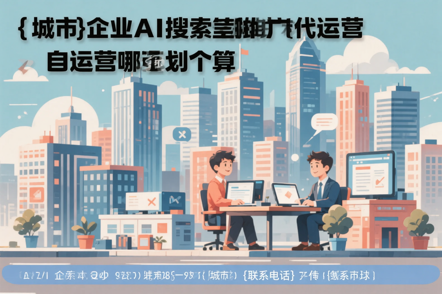 广东企业AI搜索推广代运营和自运营哪个更划算