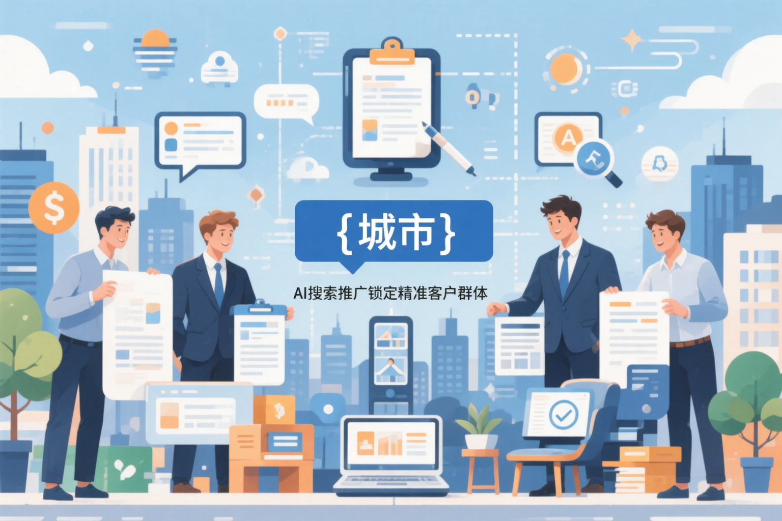 广东公司如何用AI搜索推广锁定精准客户群体