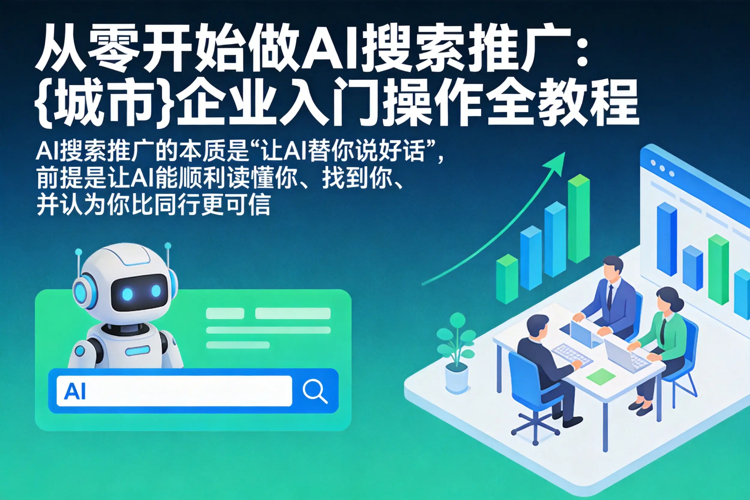 从零开始做AI搜索推广：广东企业入门操作全教程