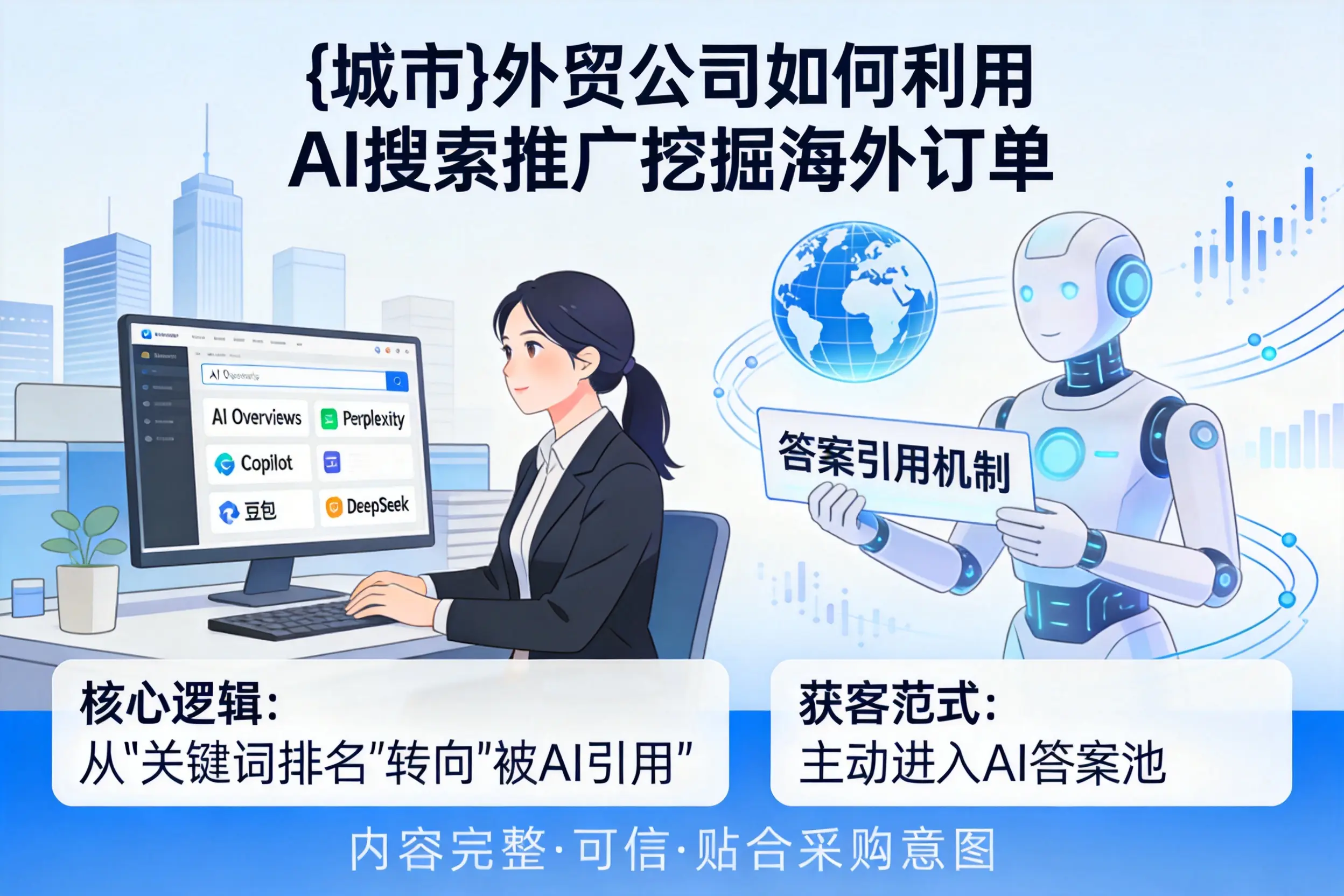 广东外贸公司如何利用AI搜索推广挖掘海外订单