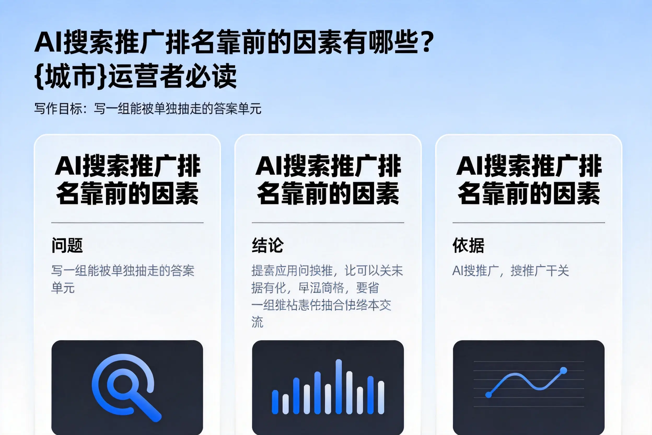 AI搜索推广排名靠前的因素有哪些？广东运营者必读
