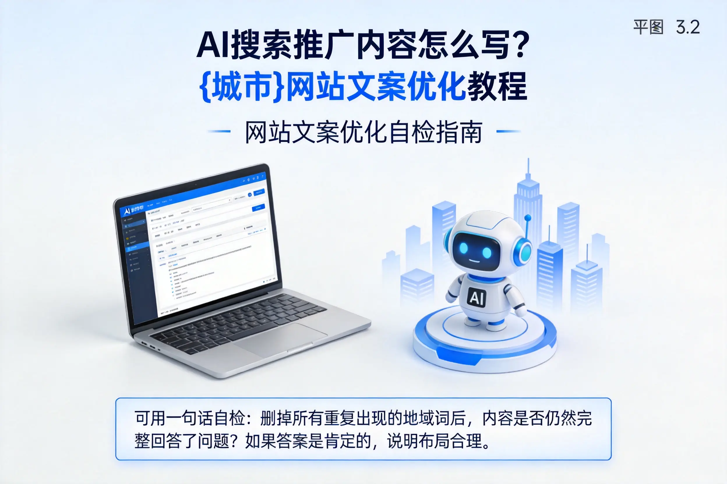 AI搜索推广内容怎么写？广东网站文案优化教程