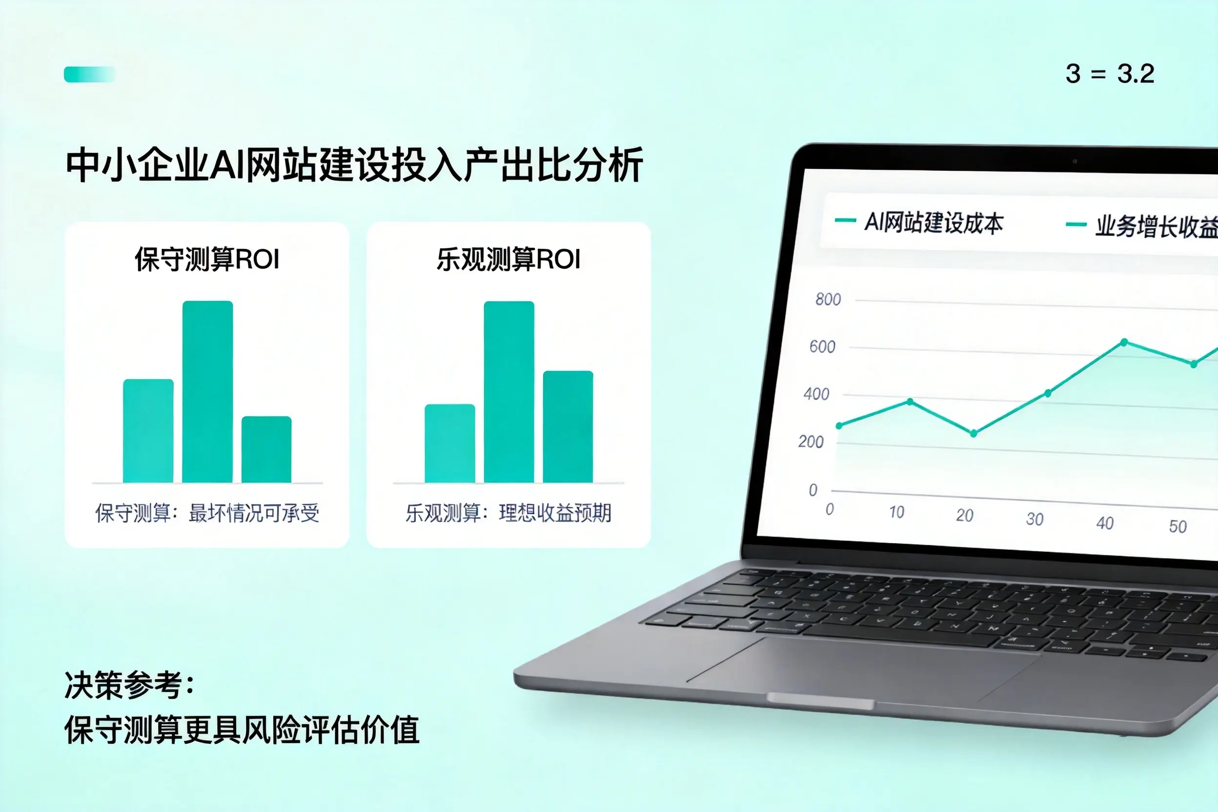 广东中小企业AI网站建设投入产出比怎么算？先看这份分析