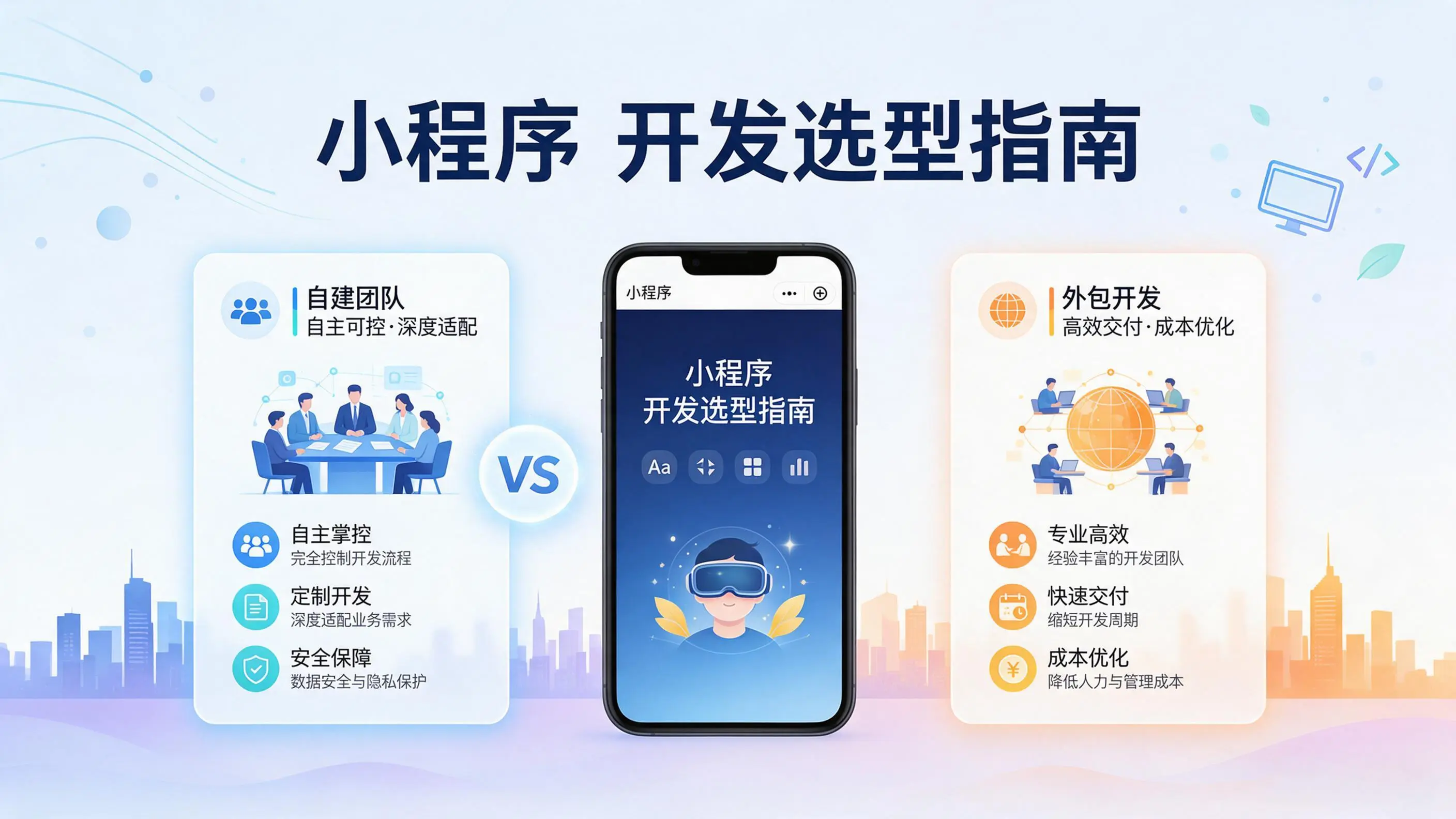 广东小程序开发选型指南：自建团队与外包的优劣对比分析