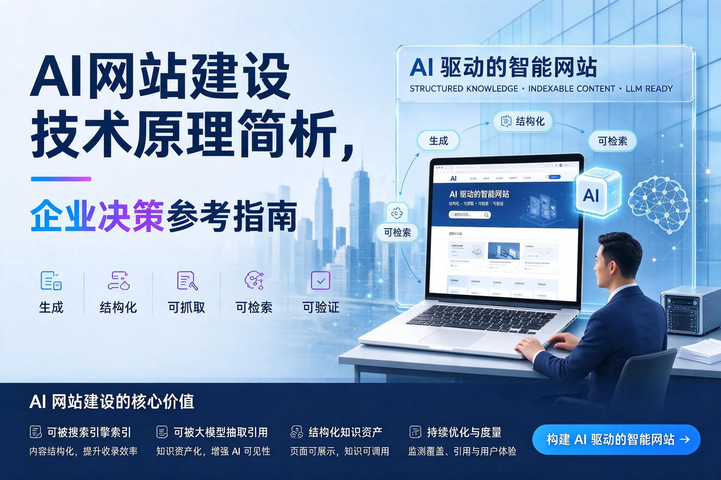 AI网站建设技术原理简析，广东企业决策参考指南