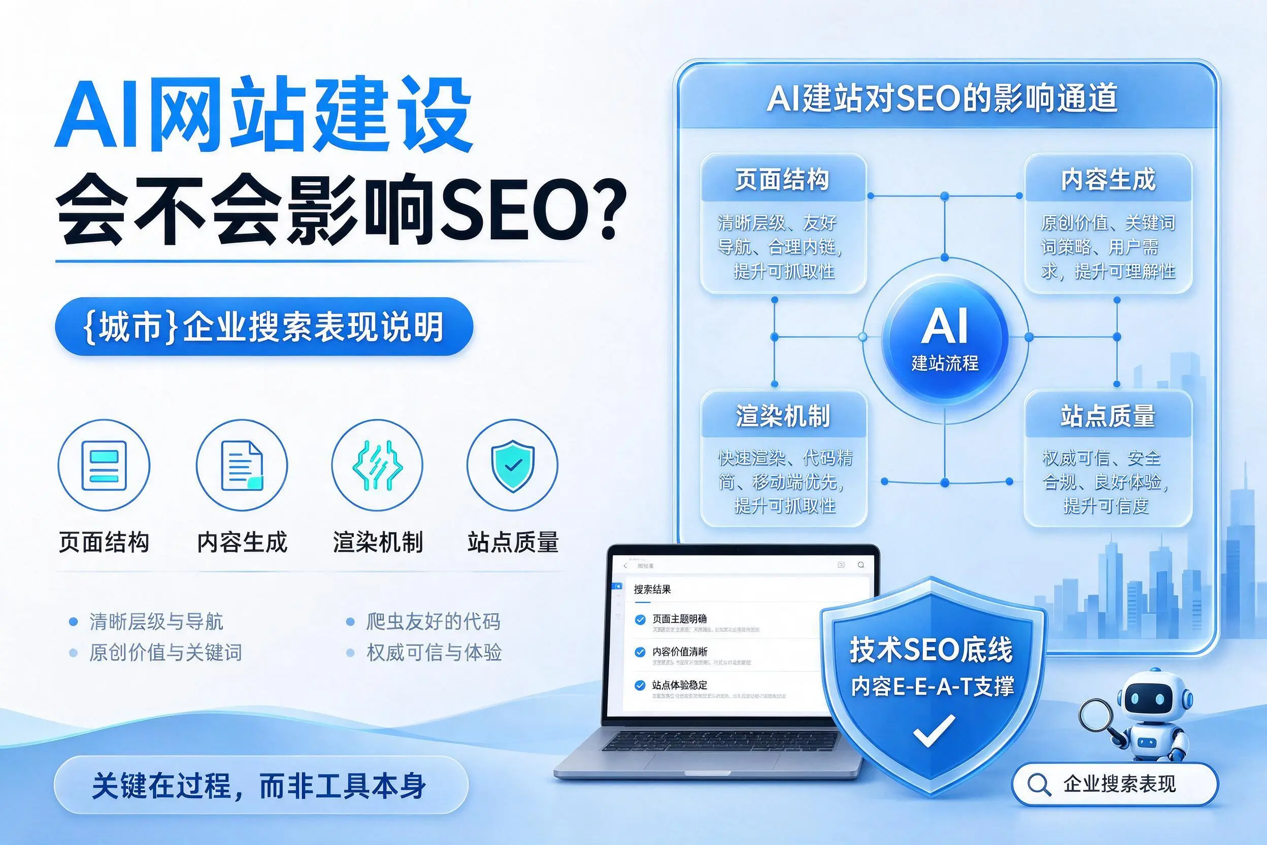 AI网站建设会不会影响SEO?广东企业搜索表现说明