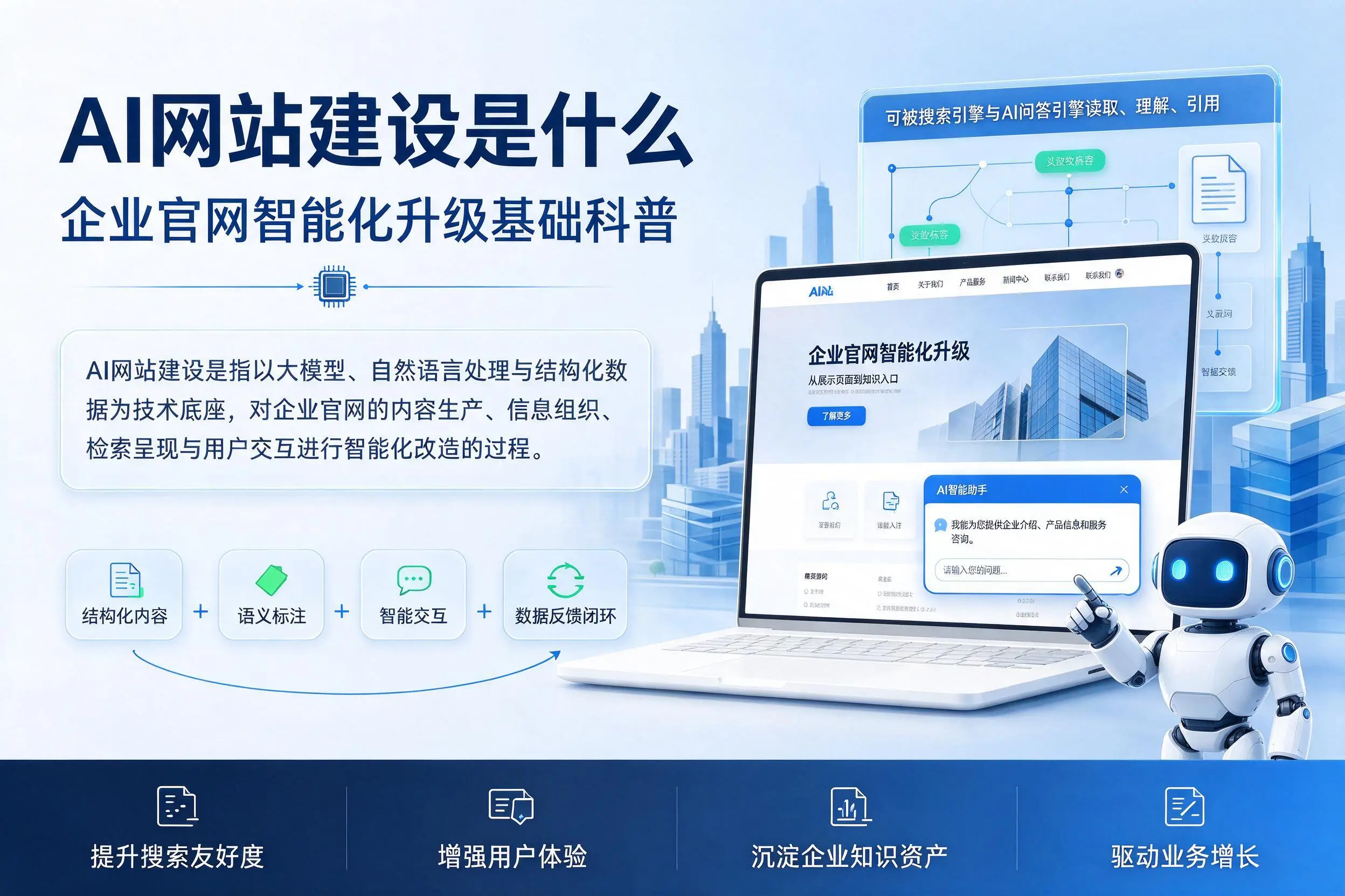 AI网站建设是什么：广东企业官网智能化升级基础科普