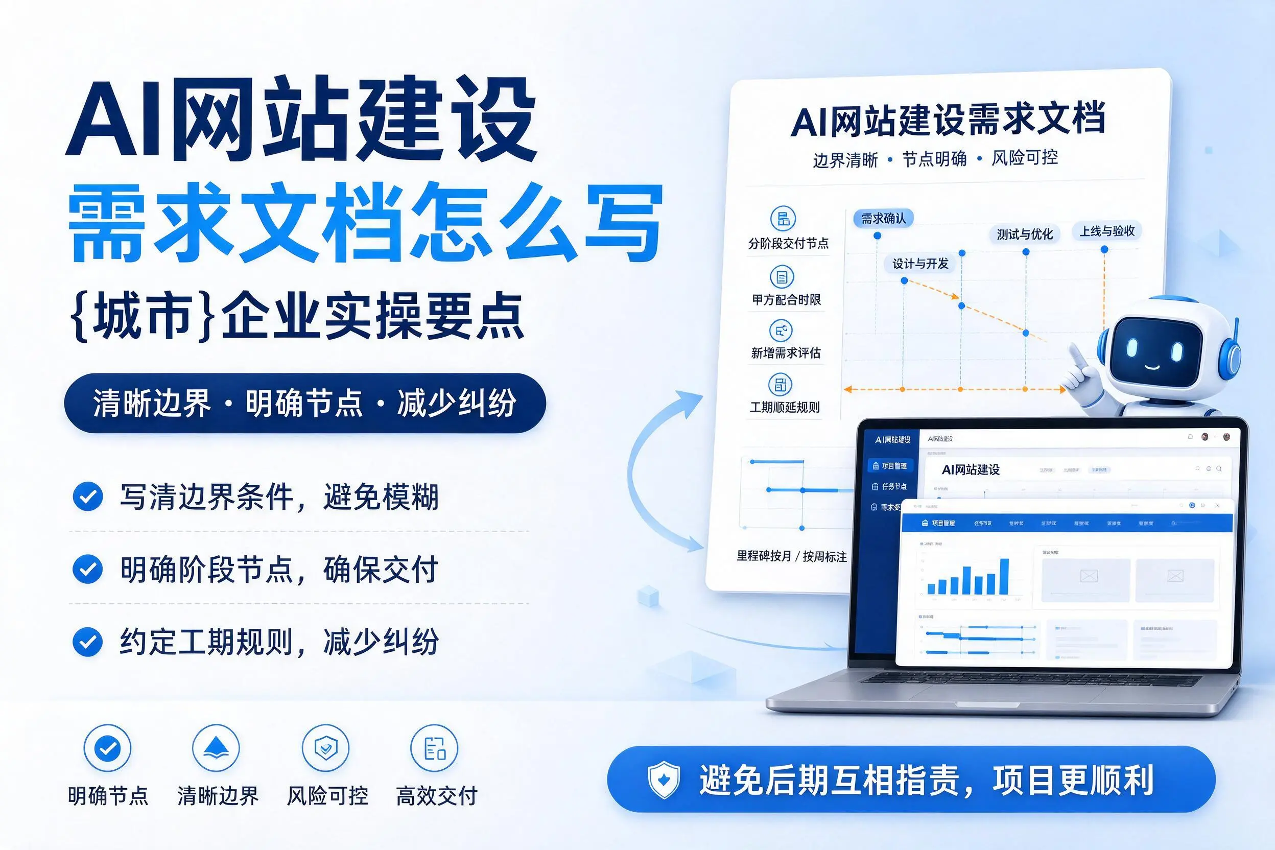 AI网站建设需求文档怎么写,广东企业实操要点