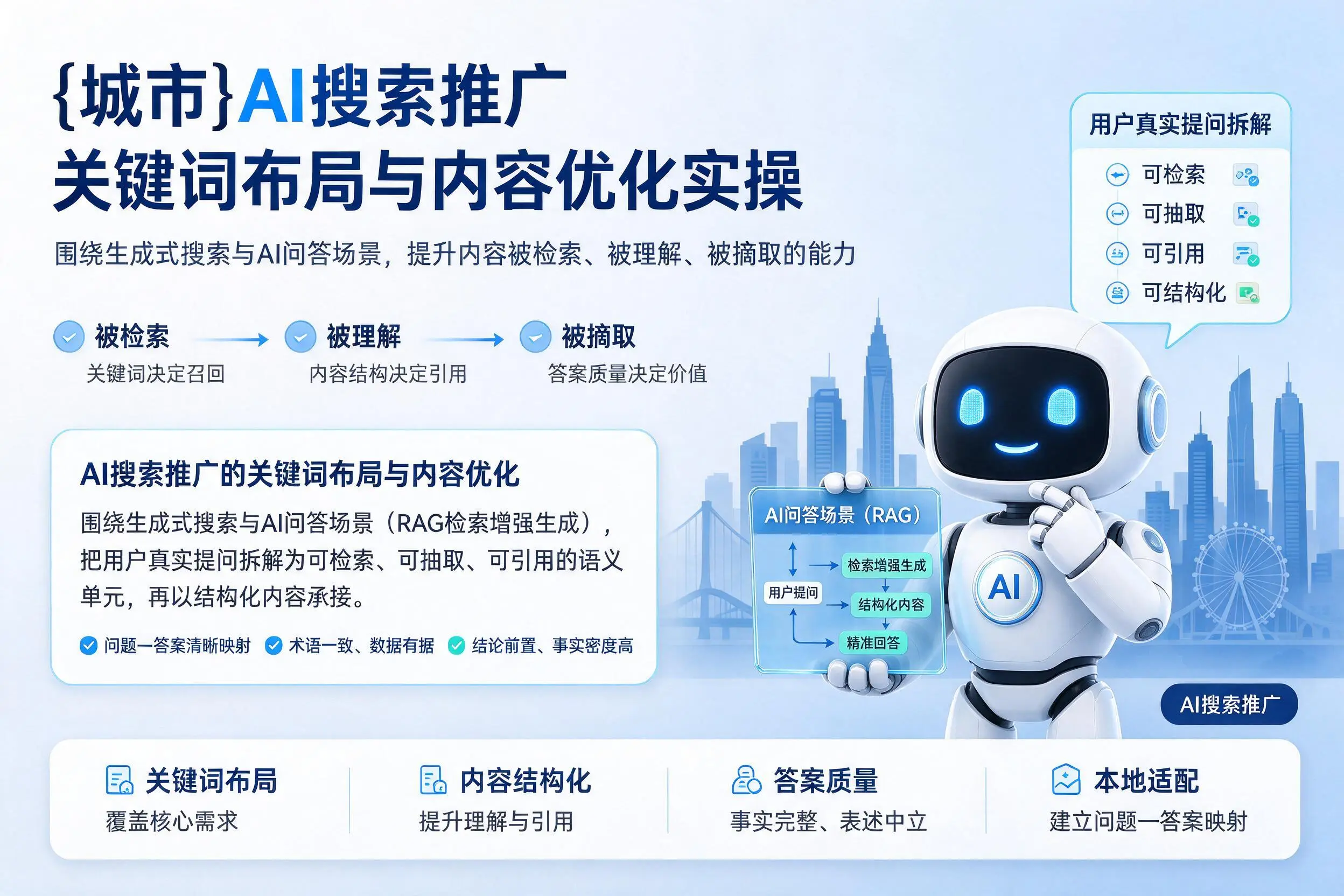 广东AI搜索推广关键词布局与内容优化实操