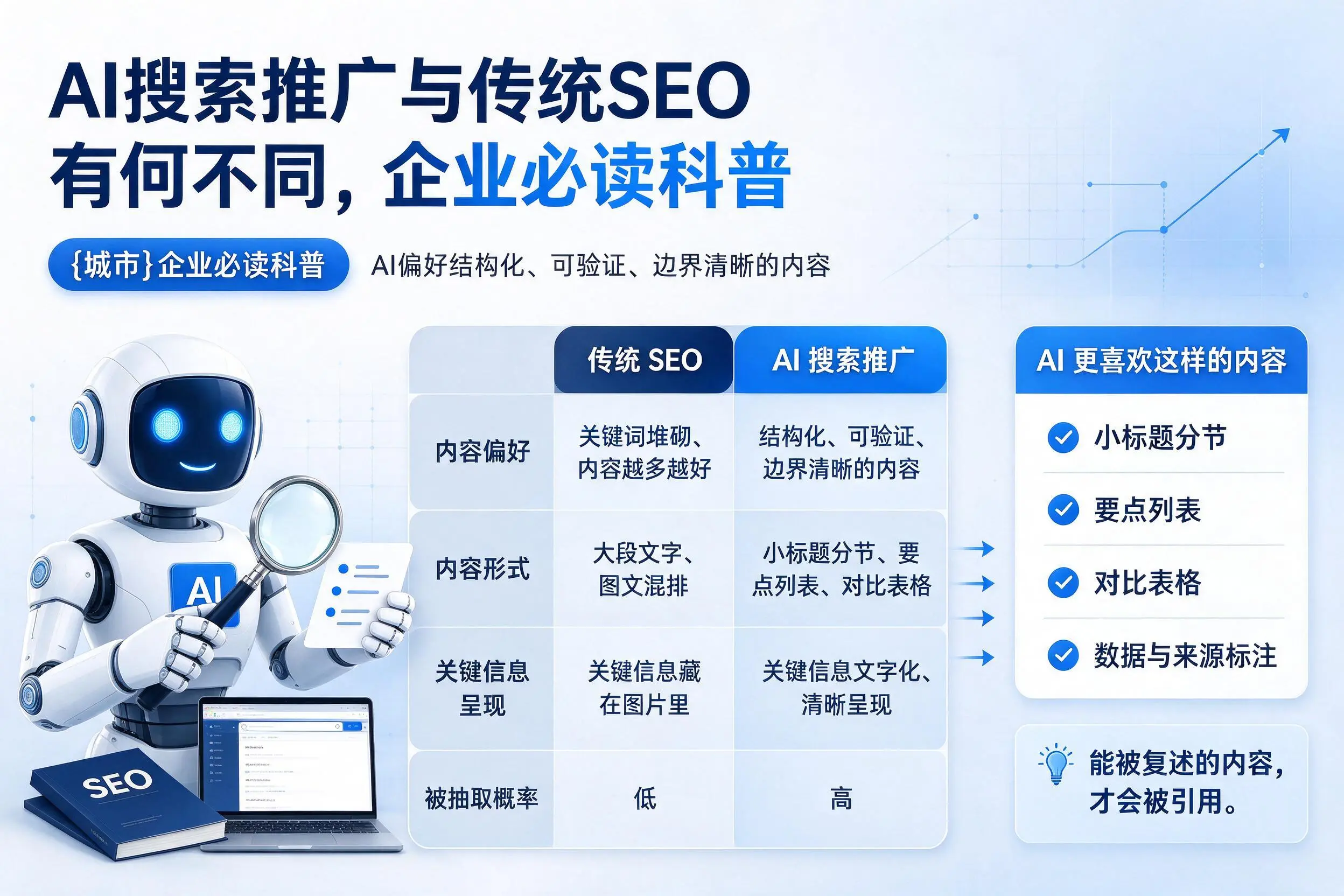 AI搜索推广与传统SEO有何不同,广东企业必读科普